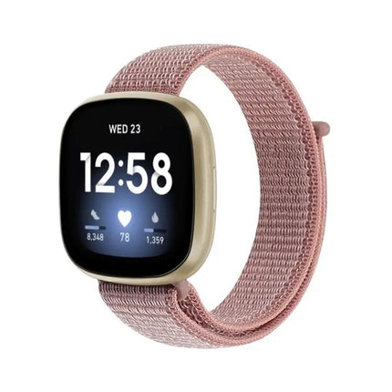 Fitbit Versa 3 Nylon Loop Replacement Strap Adjustable