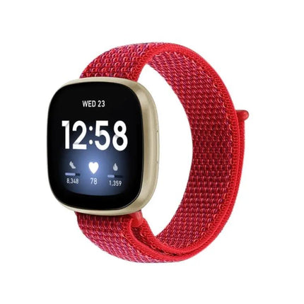 Fitbit Versa 3 Nylon Loop Replacement Strap Adjustable