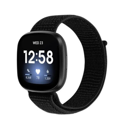 Fitbit Versa 3 Nylon Loop Replacement Strap Adjustable