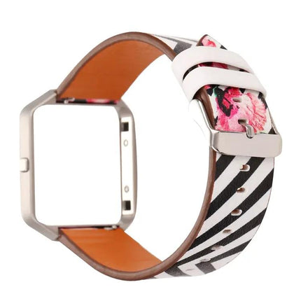 Leather Replacement Strap for Fitbit Blaze Adjustable