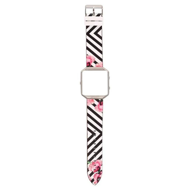 Leather Replacement Strap for Fitbit Blaze Adjustable