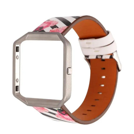 Leather Replacement Strap for Fitbit Blaze Adjustable