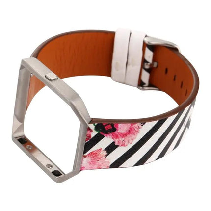 Leather Replacement Strap for Fitbit Blaze Adjustable