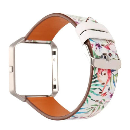 Leather Replacement Strap for Fitbit Blaze Adjustable