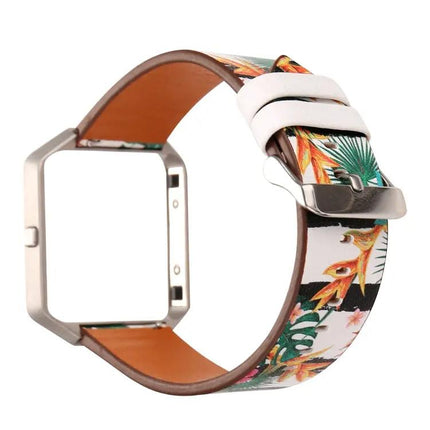 Leather Replacement Strap for Fitbit Blaze Adjustable