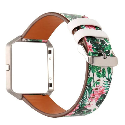 Leather Replacement Strap for Fitbit Blaze Adjustable