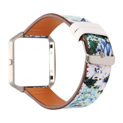Leather Replacement Strap for Fitbit Blaze Adjustable