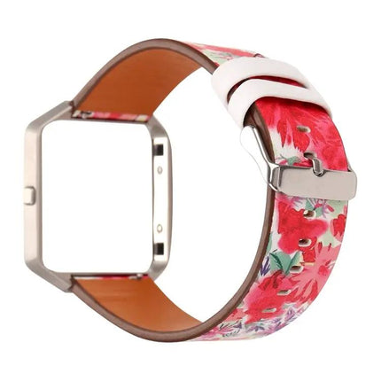 Leather Replacement Strap for Fitbit Blaze Adjustable