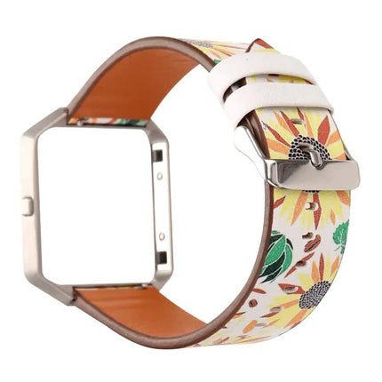 Leather Replacement Strap for Fitbit Blaze Adjustable