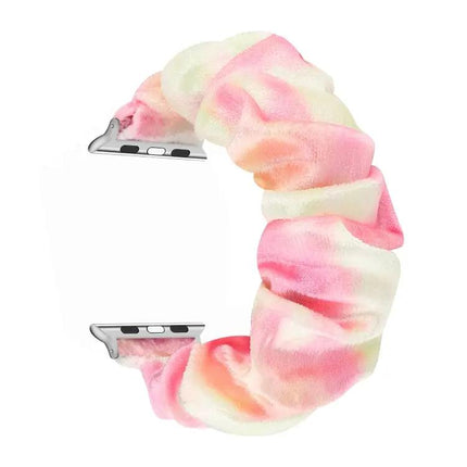 Flannel Elastic Replacement Strap For Apple Watch 38/40/41mm