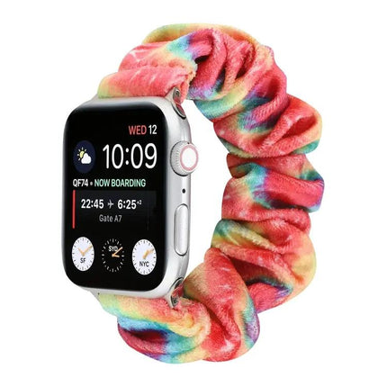 Flannel Elastic Replacement Strap For Apple Watch 38/40/41mm