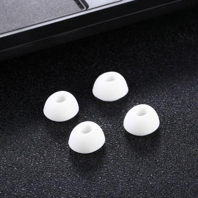 2 Pairs Silicone Ear Caps With Mesh for AirPods S M L | Syndmart