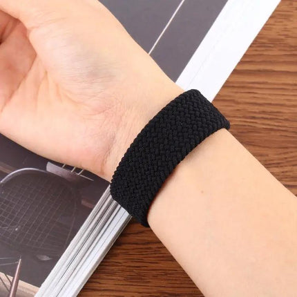 Nylon Woven Single-Turn Watch Band For Apple Watch 38-44mm