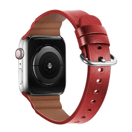 Genuine Leather Apple Watch Band 38/40/41/42/44/45mm
