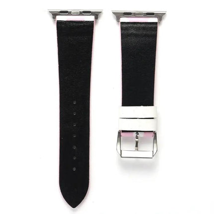 Leather Dot Pattern Apple Watch Band 38/40/41/42mm