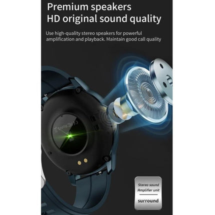 Smart Watch for Daily Health Tracking and Activity Monitoring showing rear sensors and speaker components for sleep and activity monitoring