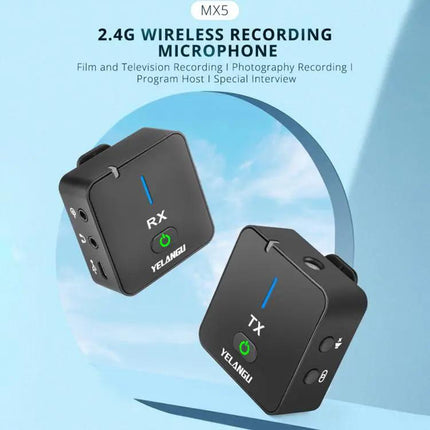 YELANGU Microphone for Everyday Interviews and Broadcasting