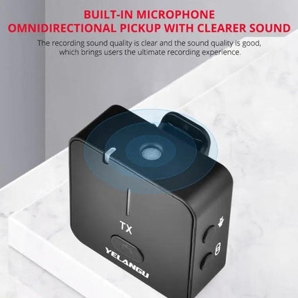 YELANGU Microphone for Everyday Interviews and Broadcasting