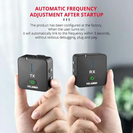 YELANGU Microphone for Everyday Interviews and Broadcasting
