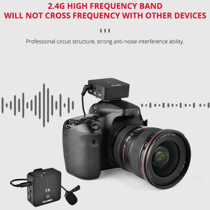 YELANGU Microphone for Everyday Interviews and Broadcasting