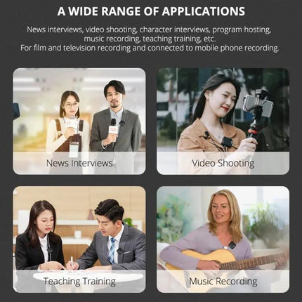 YELANGU Microphone for Everyday Interviews and Broadcasting