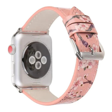 Leather Replacement Watch Band For Apple Watch 38, 40, 41mm