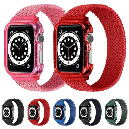 Woven Watch Strap With Frame For Apple Watch 42/44mm