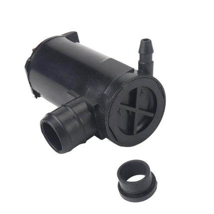 Windshield Washer Pump For Honda Easy Replacement To Restore Clear View black plastic plug‑and‑play pump for weak spray
