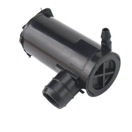 Windshield Washer Pump For Honda Easy Replacement To Restore Clear View - black plastic direct-fit pump for windshield washer system