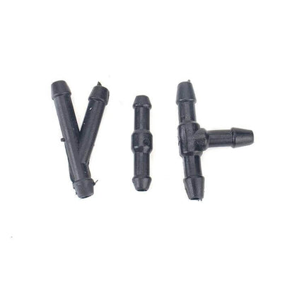 Ford F150 Front Windshield Washer Nozzle Set 2 Pack - direct-fit plastic replacement nozzles to restore spray alignment and visibility