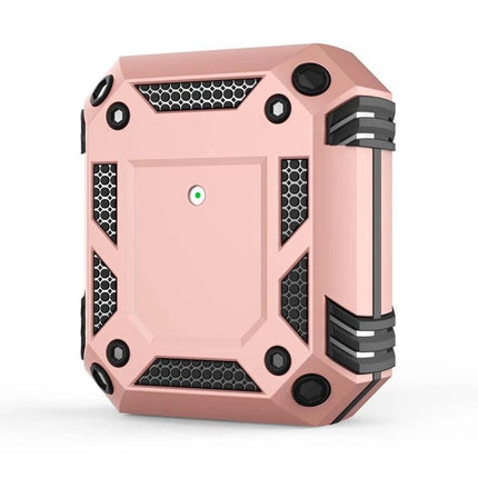 Durable AirPods Protective Cover for Everyday Travel and Use in rose gold rugged shockproof design