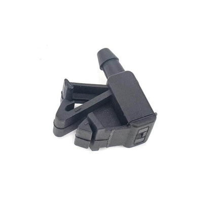 2 PCS Front Windshield Washer Wiper Jet Water Spray Nozzle For Citroen - black plastic front washer nozzle replacement pair