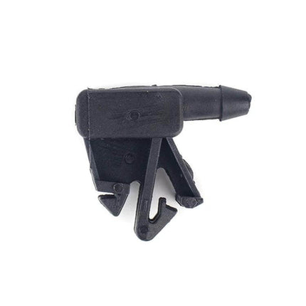 2 PCS Front Windshield Washer Wiper Jet Water Spray Nozzle For Citroen - black plastic front washer spray nozzle replacement