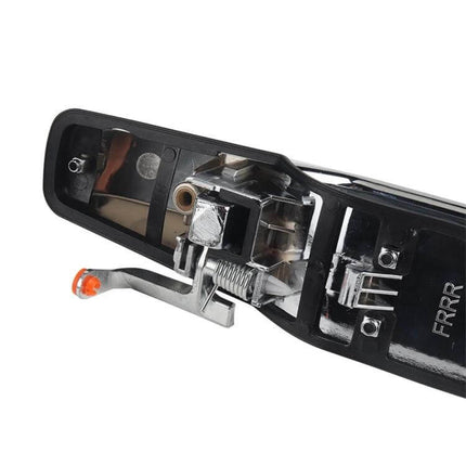 Right Front Exterior Door Handle For Chevrolet And GMC - ABS electroplated replacement showing inner mechanism and mounting hardware