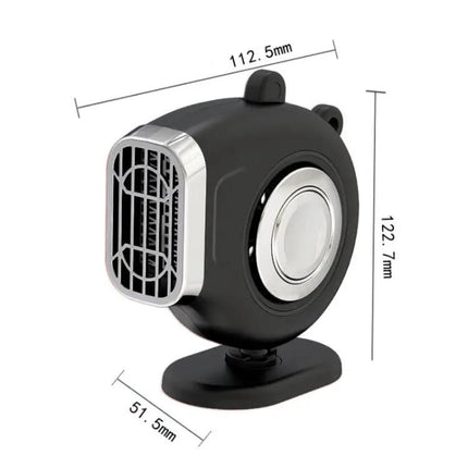 Portable Car Dashboard Heater Defroster 12V For Clear Windows