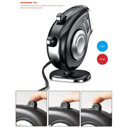 Portable Car Dashboard Heater Defroster 12V For Clear Windows