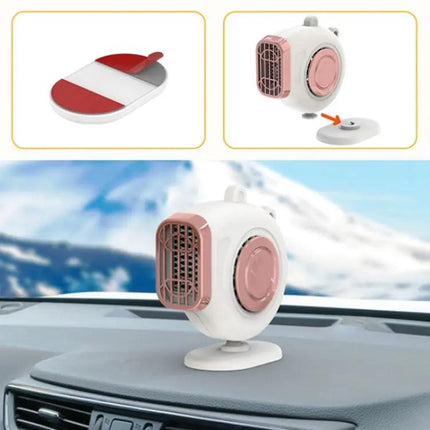 Portable Car Dashboard Heater Defroster 12V For Clear Windows