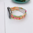 For Apple Watch Series 8&7 41mm / SE 2&6&SE&5&4 40mm / 3&2&1 38mm / Rainbow B