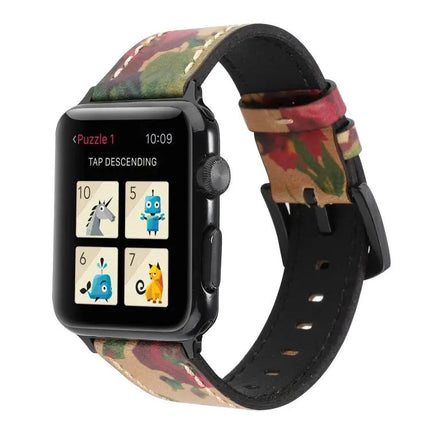 Genuine Cowhide Leather Band For Apple Watch 38/40/41/42mm