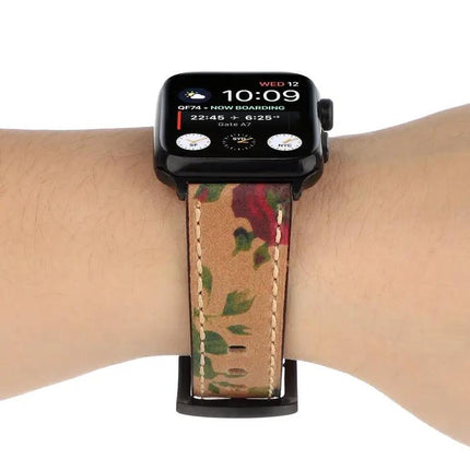 Genuine Cowhide Leather Band For Apple Watch 38/40/41/42mm