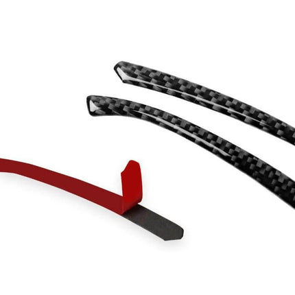 Carbon Fiber Decorative Strip for Nissan 370Z Dashboard - carbon fiber dashboard trim strips with adhesive backing