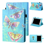 For 8 inch Tablet / Colorful Butterflies