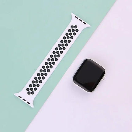 Elastic Silicone Watch Band for Apple Watch 38/40/41/42mm