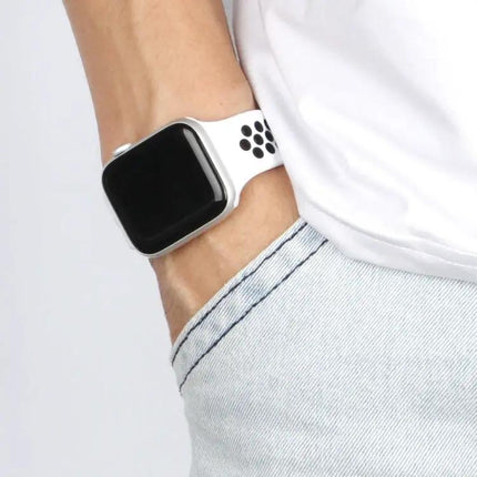Elastic Silicone Watch Band for Apple Watch 38/40/41/42mm