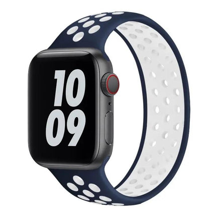 Elastic Silicone Watch Band for Apple Watch 38/40/41/42mm