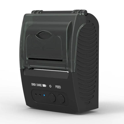 Bluetooth Portable Thermal Receipt Printer for Business Use - compact black portable Bluetooth receipt printer for mobile retail and delivery