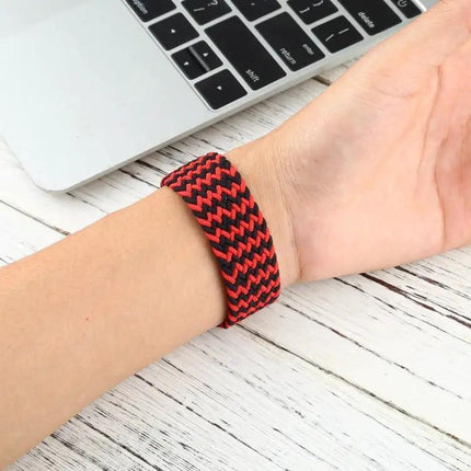 Mixed Color Nylon Braided Loop Apple Watch Bands S/M/L