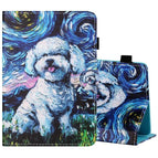 For 7 inch Tablet PC Universal / Oil Painting Dog
