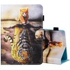 For 10 inch Tablet PC Universal / Cat And Tiger