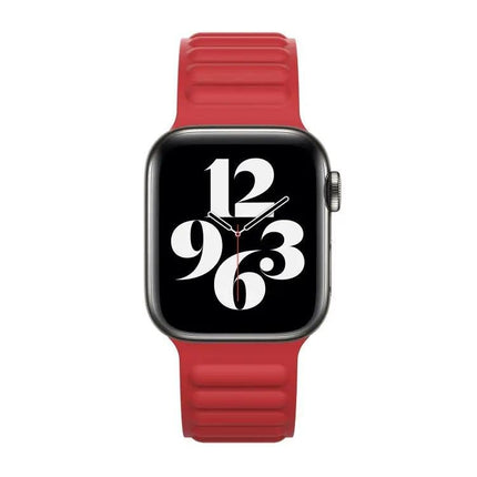 Silicone Magnetic Chain Apple Watch Band 38-49mm Comfort | SYNDMART